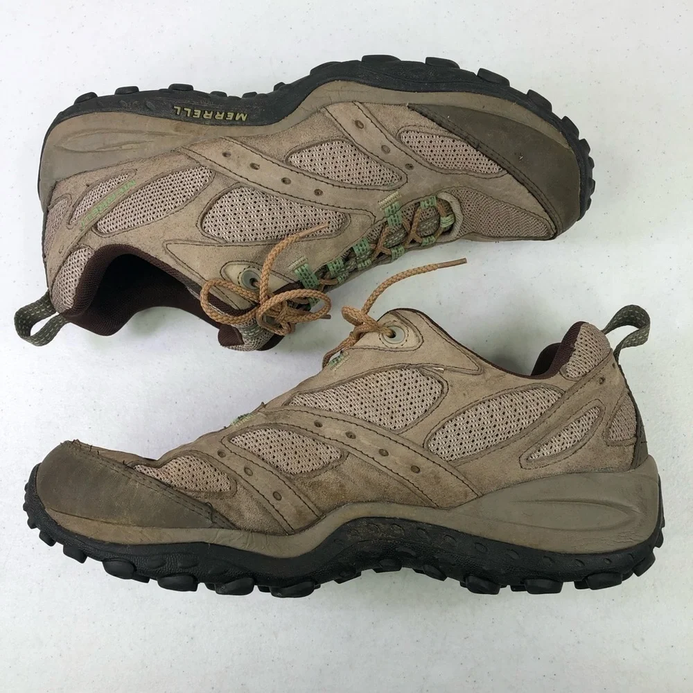 Merrell Pig Skin Continental Boulder Hiking Boot Shoes